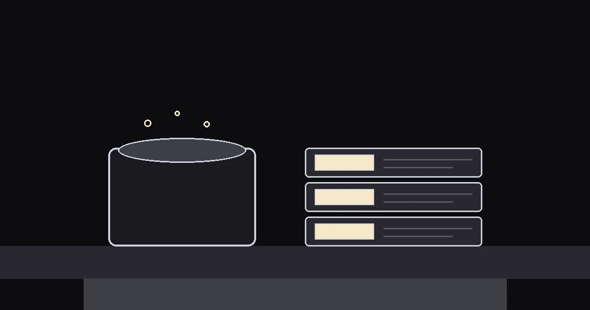 Editorial illustration: stacked labeled freezer containers beside a soup pot, with a small clock showing a two-hour cook session.