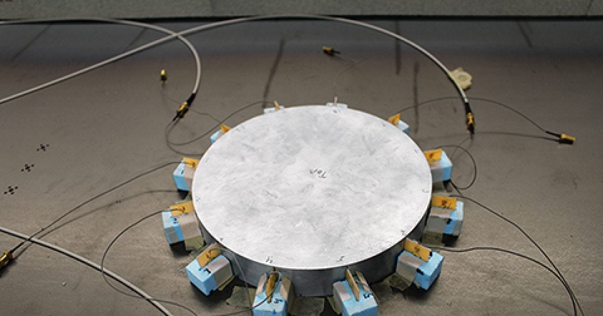 Illustration for: Development of Broadband Negative-Index Metamaterials for Wide-Spectrum Electromagnetic Cloaking